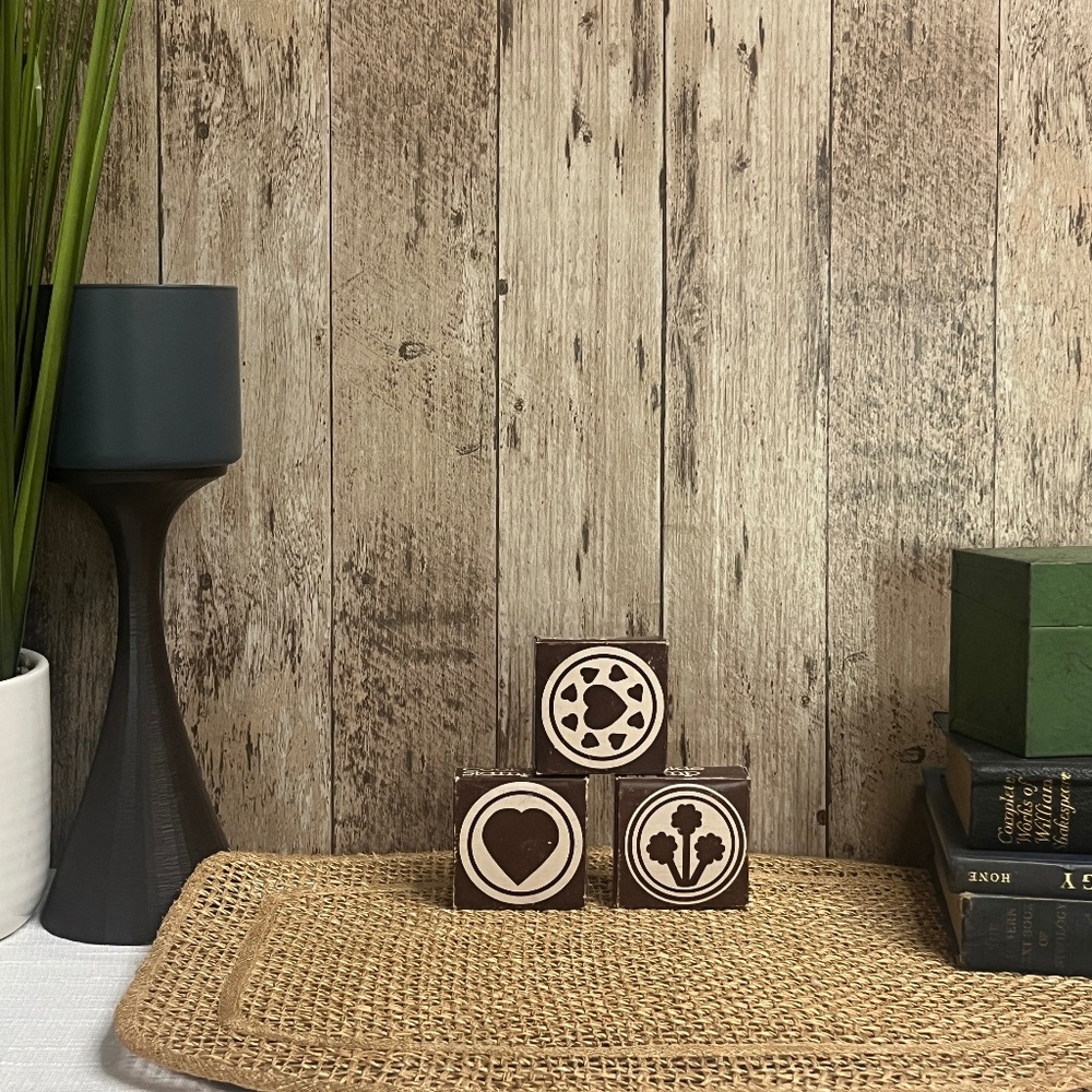 Vintage Vienna Glass Cookie Stamp Set – Set of 3 with Original Boxes